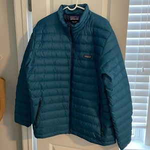 Mens Patagonia puffer jacket